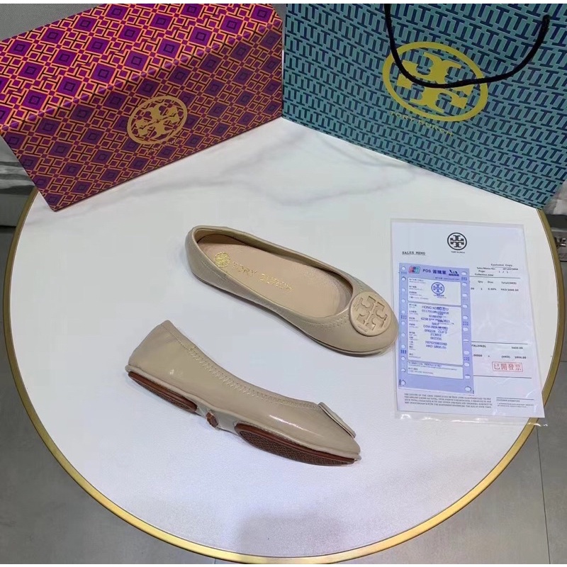 Giày bệt da mềm ToYry đế dập