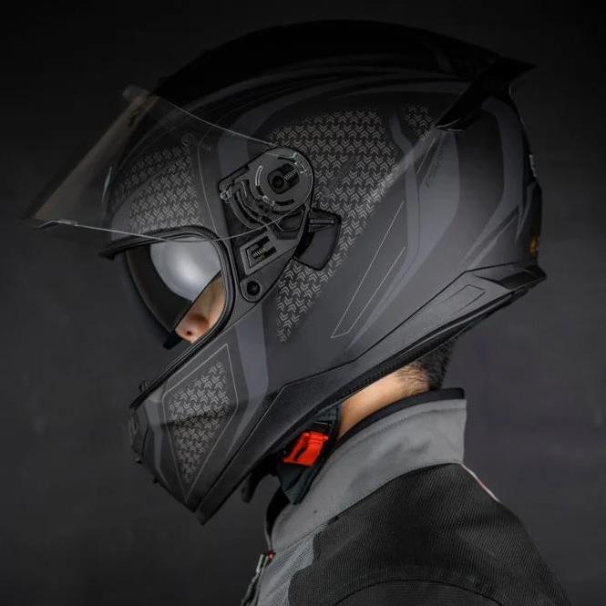 KÍNH MŨ BẢO HIỂM FULLFACE YOHE 967  - Biker Sài Gòn