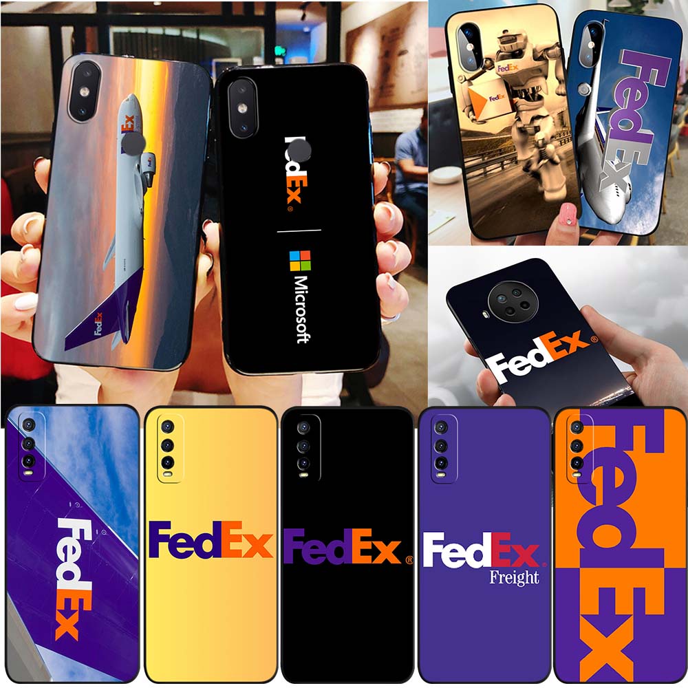Ốp Điện Thoại Silicon TPU Mềm Viền Đen Hình FedEx Zeichen Cho Xiaomi Redmi Note 10T 5G 11T Pro 11T Pro+ 10C Mi Mix 3 SL108