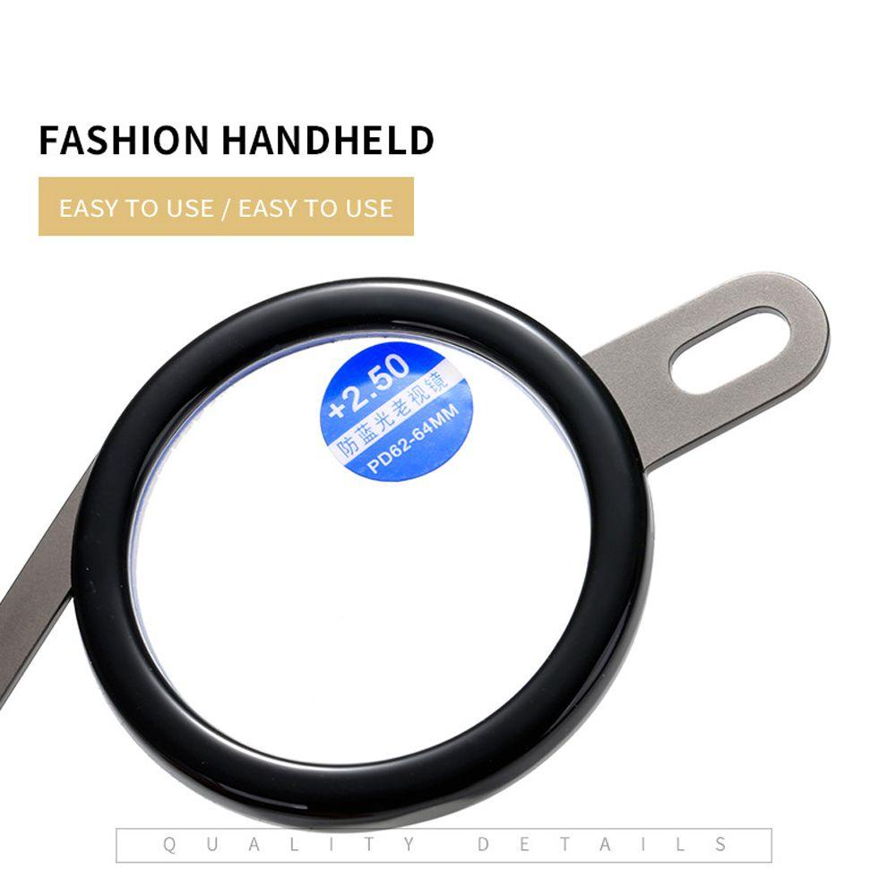 QQMALL Mắt Kính Gọng Tròn Chống Bức Xạ Tầm Nhìn Kèm Túi Đựng Dành Cho Nam Nữ