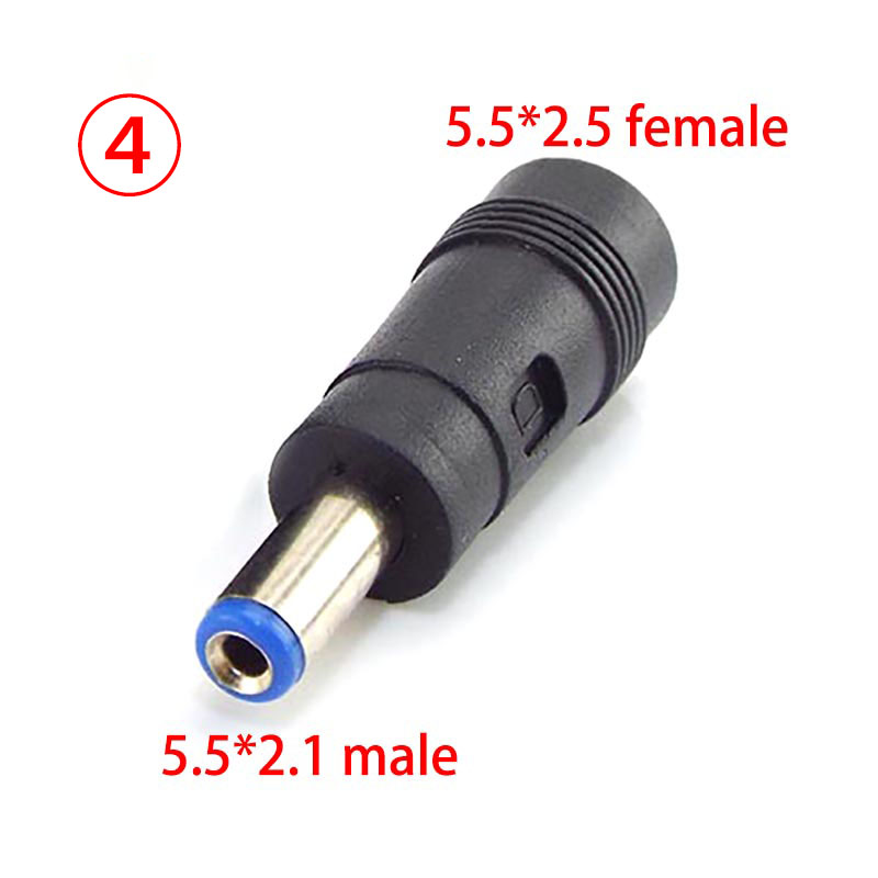 5 Đầu Nối DC 5.5 * 2.1mm 2.5mm 3.5mm 1.35mm Female Sang Female 6.5mm M / M / M F / M