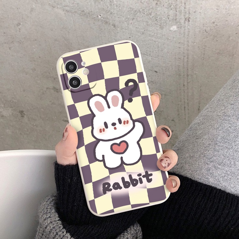 Ốp lưng bảo vệ camera kẻ caro ốp iphone vuông Cartoon 6/6s/6plus/6splus/7/7plus/8plus/x/xs/xs max/11/11pro/12/13/promax
