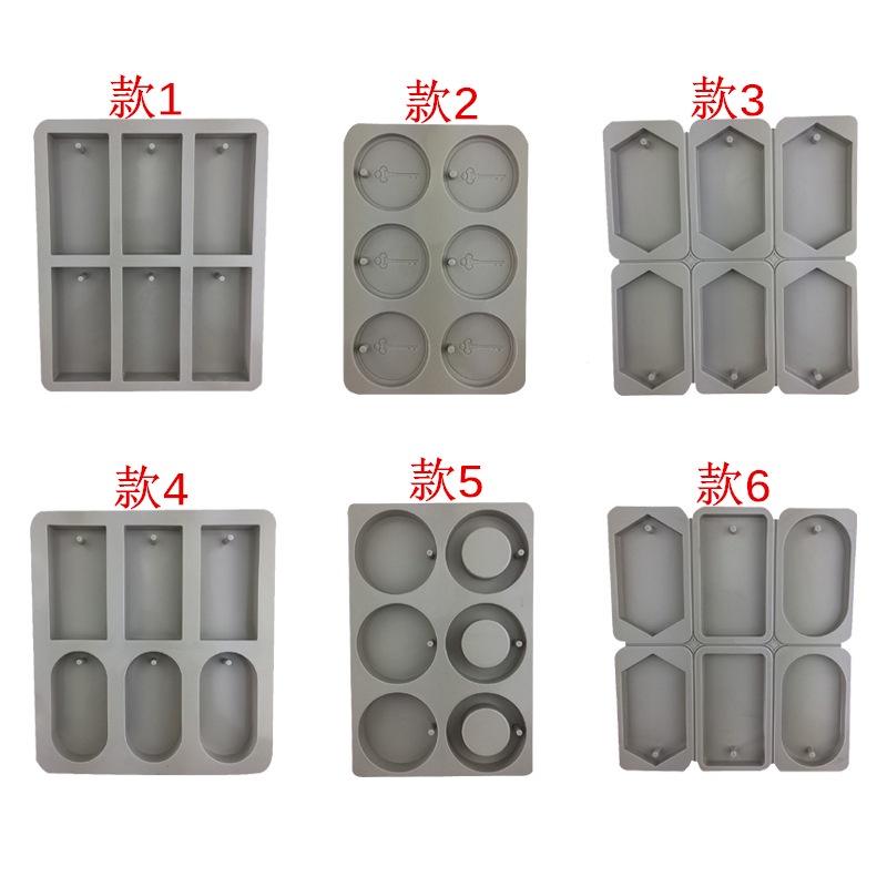Khuôn Silicone Làm Sáp Thơm 12 Kiểu Khác Nhau DIY