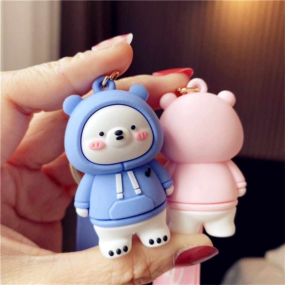 Móc Khóa Hình Gấu Bông Dễ Thương Cho Cặp Đôi