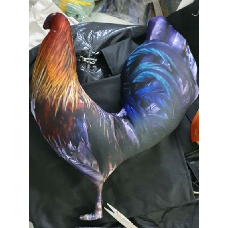 Gà thú bông 3D tập lực cho gà đá🐓