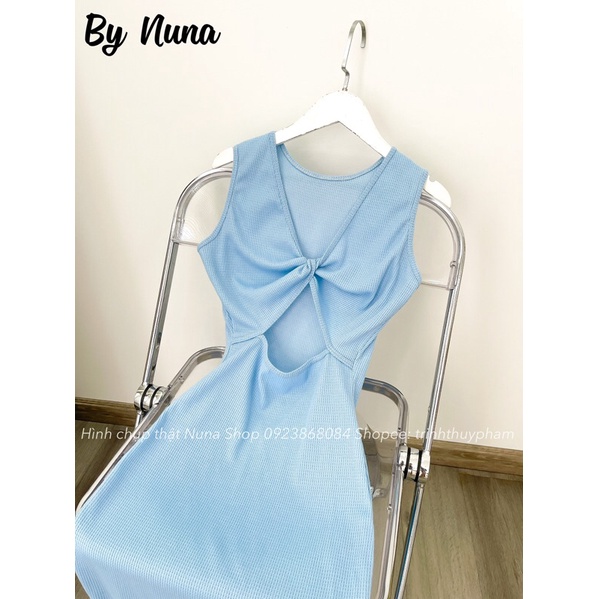 ĐẦM MIDI XỐP XOẮN LƯNG