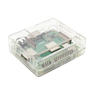 Transparent Color Abs Case for Raspberry Pi Model 3 A+(Plus)