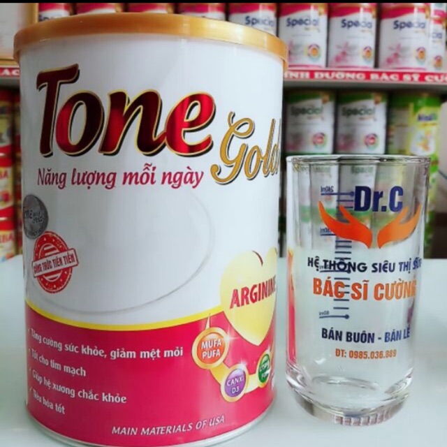 Sữa Tone god 900g sản phẩm dinh dưỡng chuyên biệt dành cho người ốm yếu , suy nhược , gầy yếu ăn ngủ kém , người mỏi mệt