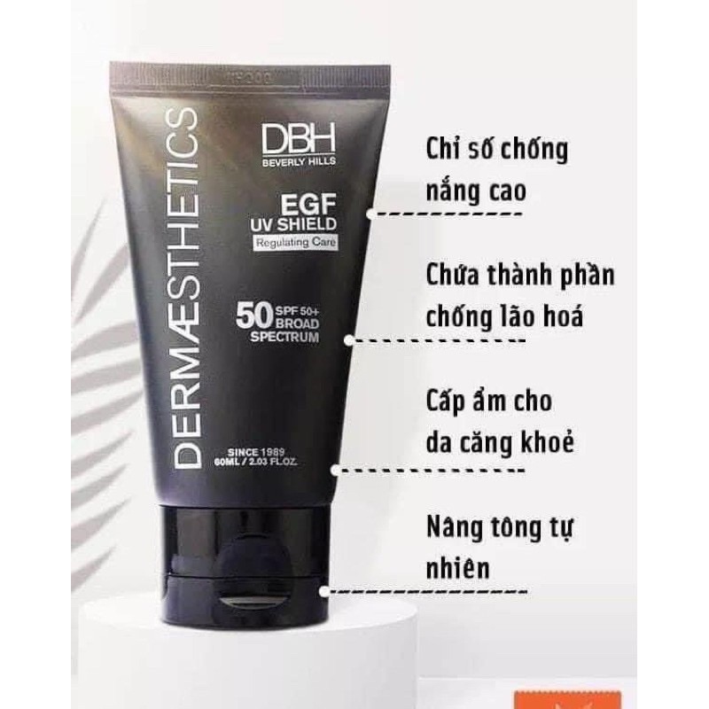 Kem chống nắng #DBH 50SPF và PA+++ 60ml