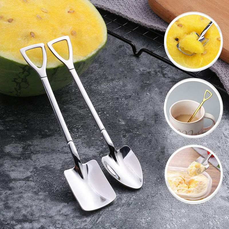 Muỗng Múc Canh Hình Xẻng Bằng Thép Không Gỉ