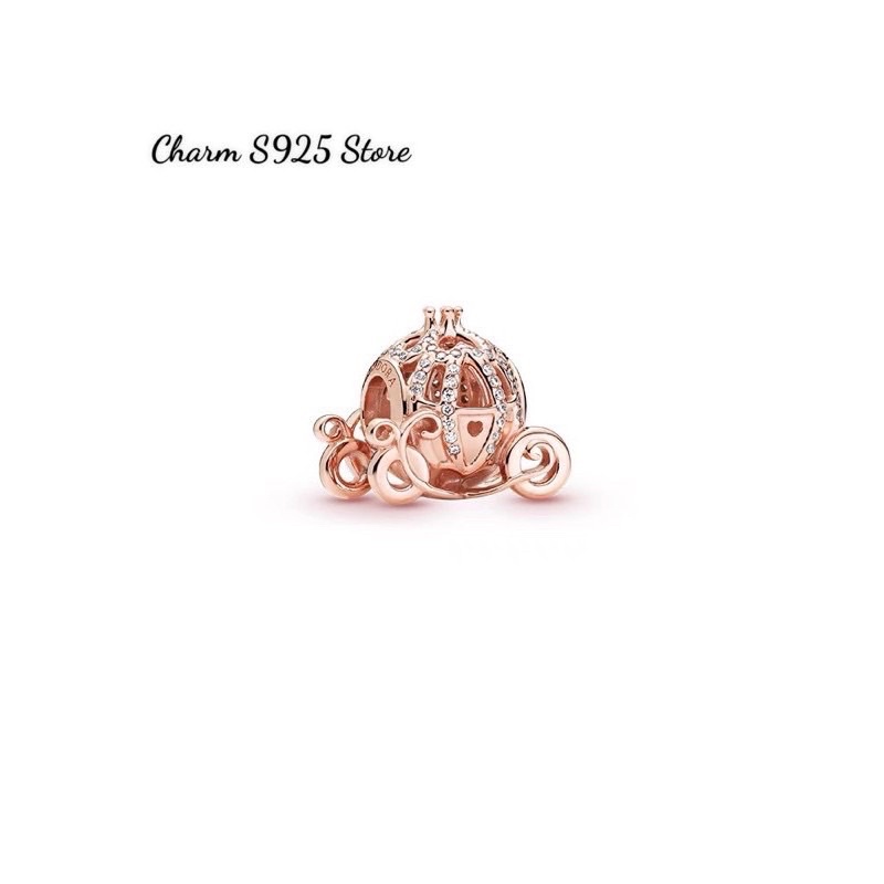 combo bộ vòng pan mềm vàng hồng mix 5 hạt charm galaxy bạc s925