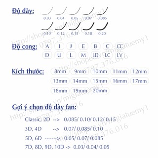 Mi Lụa Fan Khay 10D Sợi 0.03