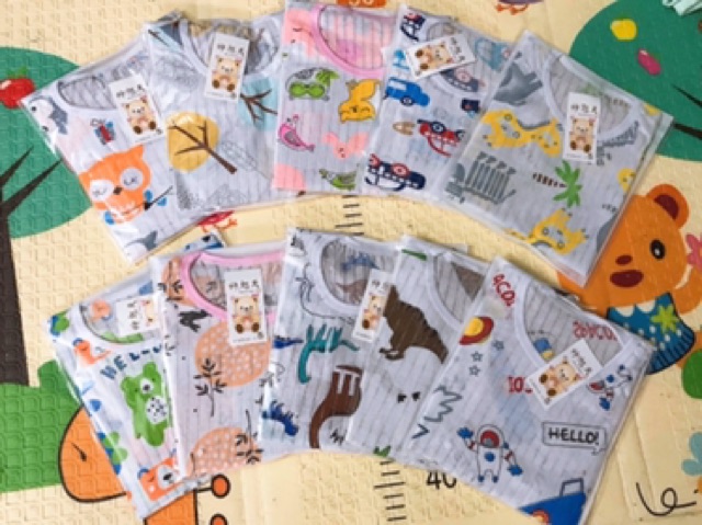 Bộ cotton giấy-bộ mặc hè siêu mịn mát-bộ cotton giấy cọc tay