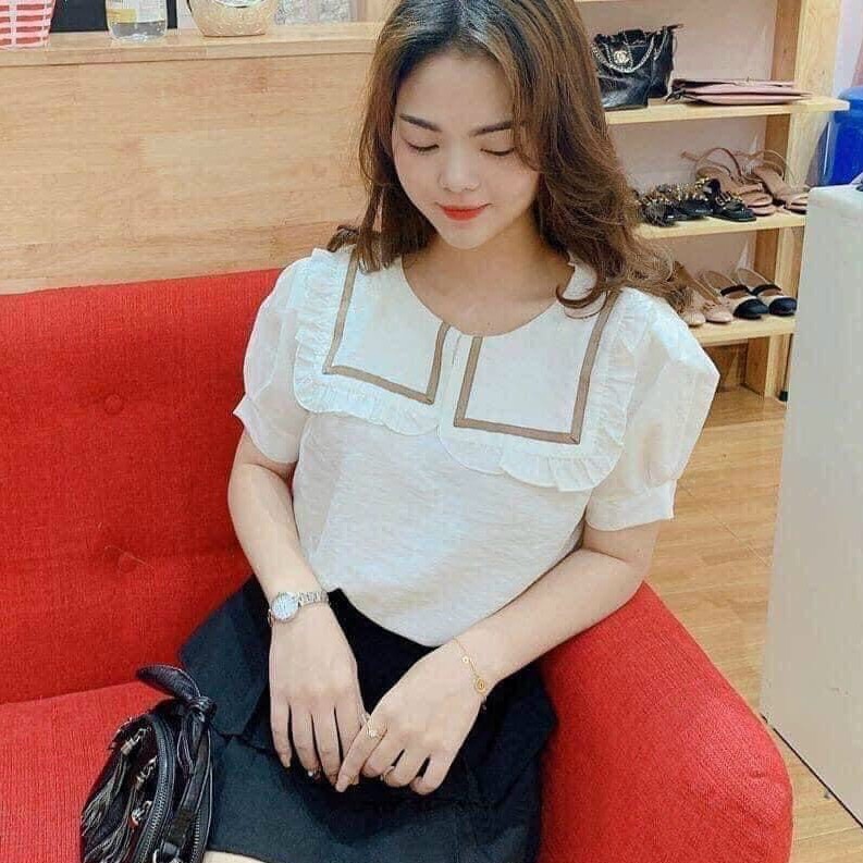 9 mẩu áo sơ mi nữ LỤA QUẢNG CHÂU XỊN free size dưới 58kg thời trang nhất năm 2020 bao đẹp y hình.
