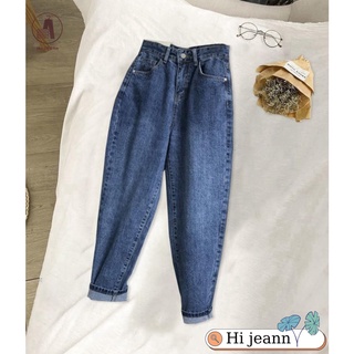 Quần jeans nữ kiểu dáng baggy phù hợp với tuổi teen ,co giãn thỏa mái hoạt động