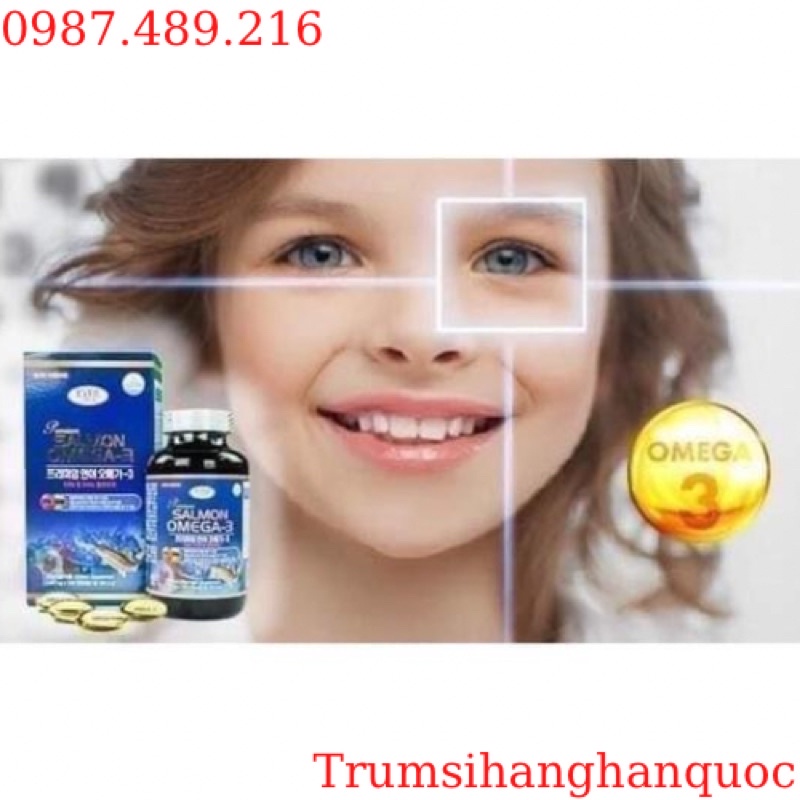 Dầu cá 3 mega bổ sung DHA, Hộp 300 Viên