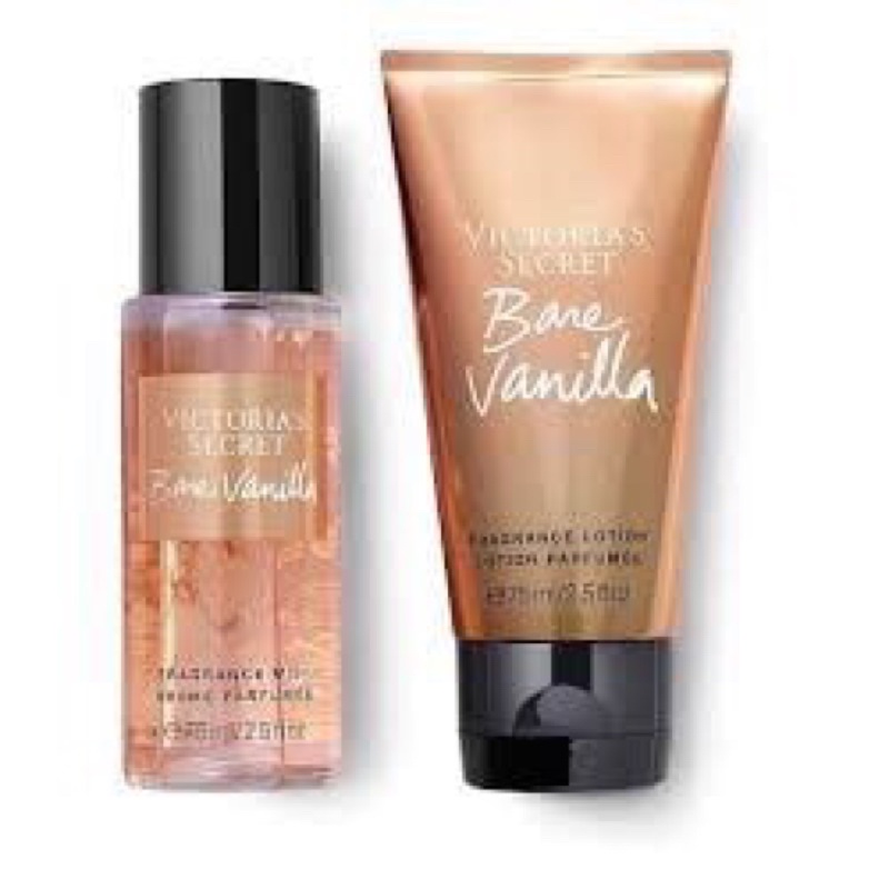 🌸 Bộ nước hoa, dưỡng thể Victoria’s Secret Bare Vanilla 🇺🇸