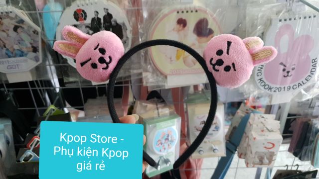 Bờm cài tóc BTS, BT21