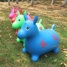 Đồ Chơi Thú Nhún Cho Bé, Thú Nhún Bơm Hơi Cho Bé