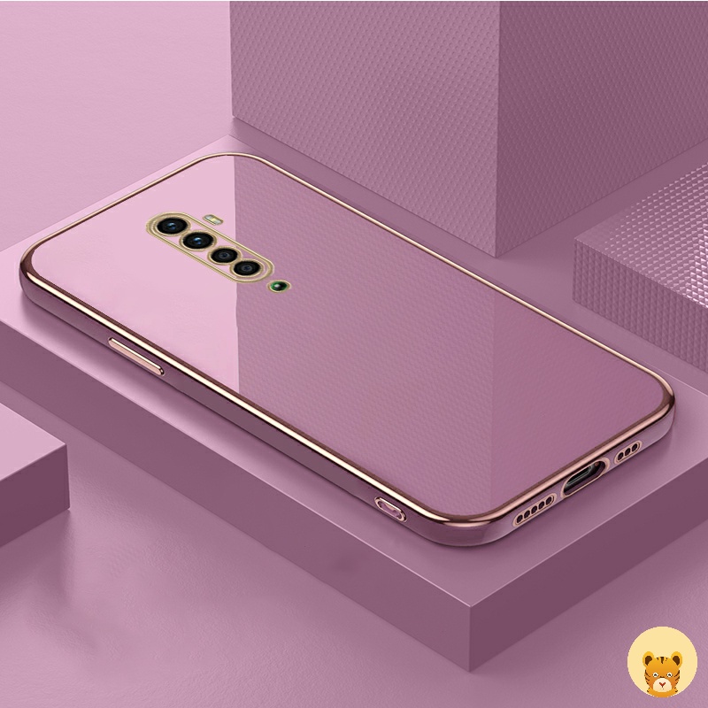 Ốp Điện Thoại Mạ Điện 7 Màu Sang Trọng Đơn Giản Dành Cho Oppo Reno 2Z 2F Reno 2