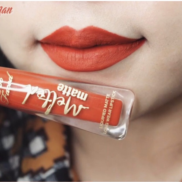 Son Kem Lì TOO FACED – Melted Matte Gingerbread Man🎅🏻 & Girl 🤶🏻