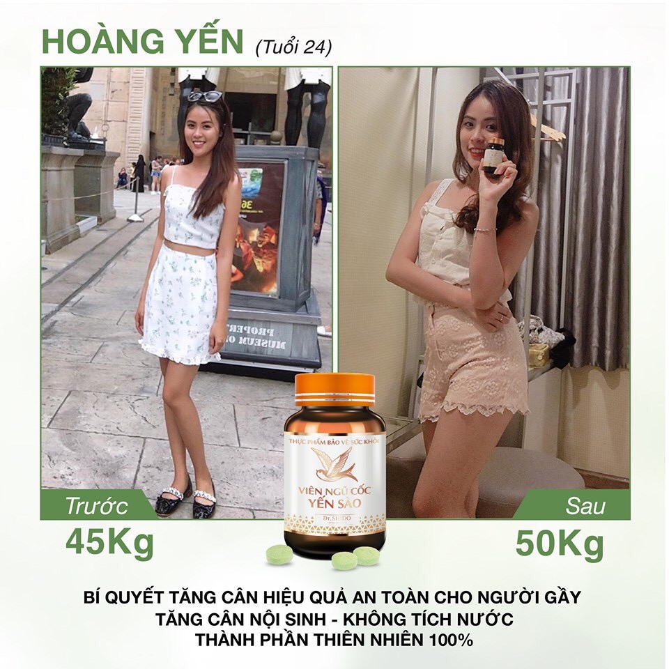 Viên uống tăng cân Yến Sào | BigBuy360 - bigbuy360.vn