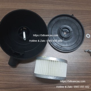 Bầu Lọc Gió Máy Nén Khí Piston Ren 21 (Nhựa)