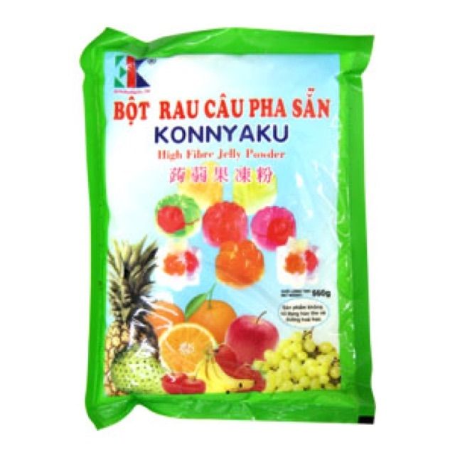 Bột thạch rau câu pha sẵn