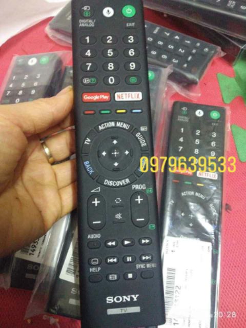 Điều khiển tivi Sony giọng nói hàng chính hãng giá tốt