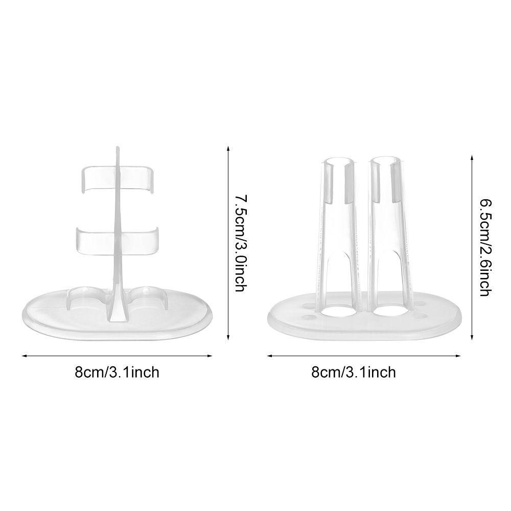 Set 1 Chân Đứng Bằng Nhựa Trong Suốt Cho Búp Bê Barbie