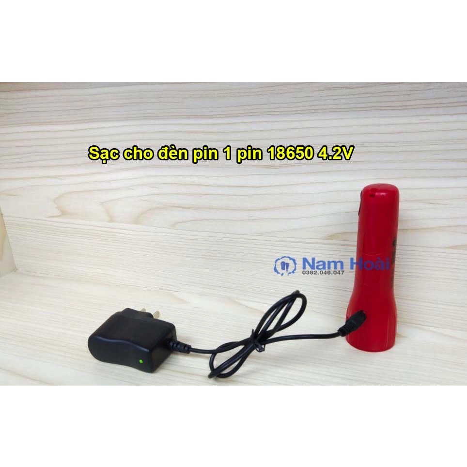 Cóc Sạc Cho Đèn Pin Siêu Sáng 3.7v, 4.2v Chân Tròn Cho Đèn Pin Cầm Tay, Đèn Pin Đội Đầu