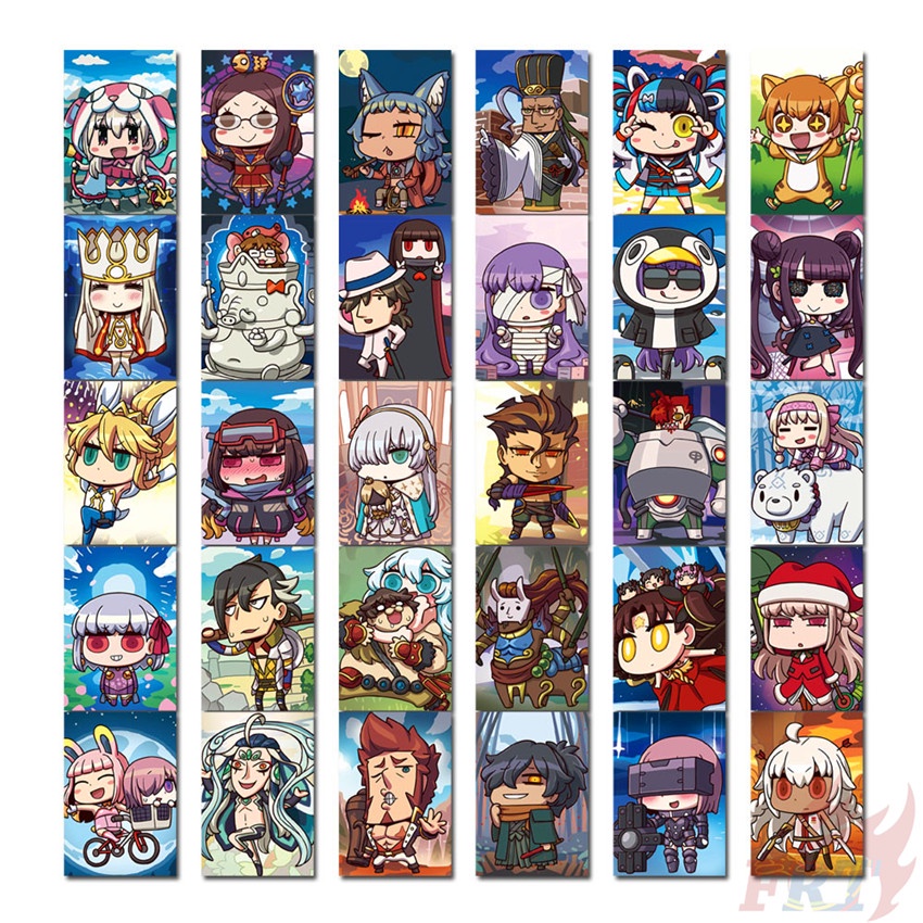 Bộ 60 miếng sticker hoạt hình Fate / Stay Night series 02 q chống nước thời trang DIY
