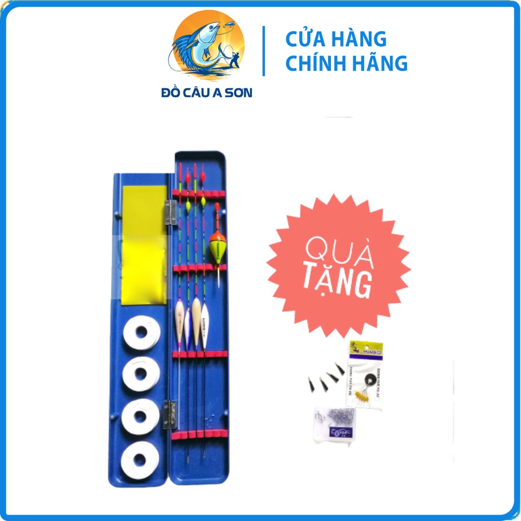 Hộp Đựng Phao Câu Đài, 4 Phao Câu Đài Và 1 Phao Câu Shimano - Phao Câu Cá, Phao Câu Đài, Phao Đài  -