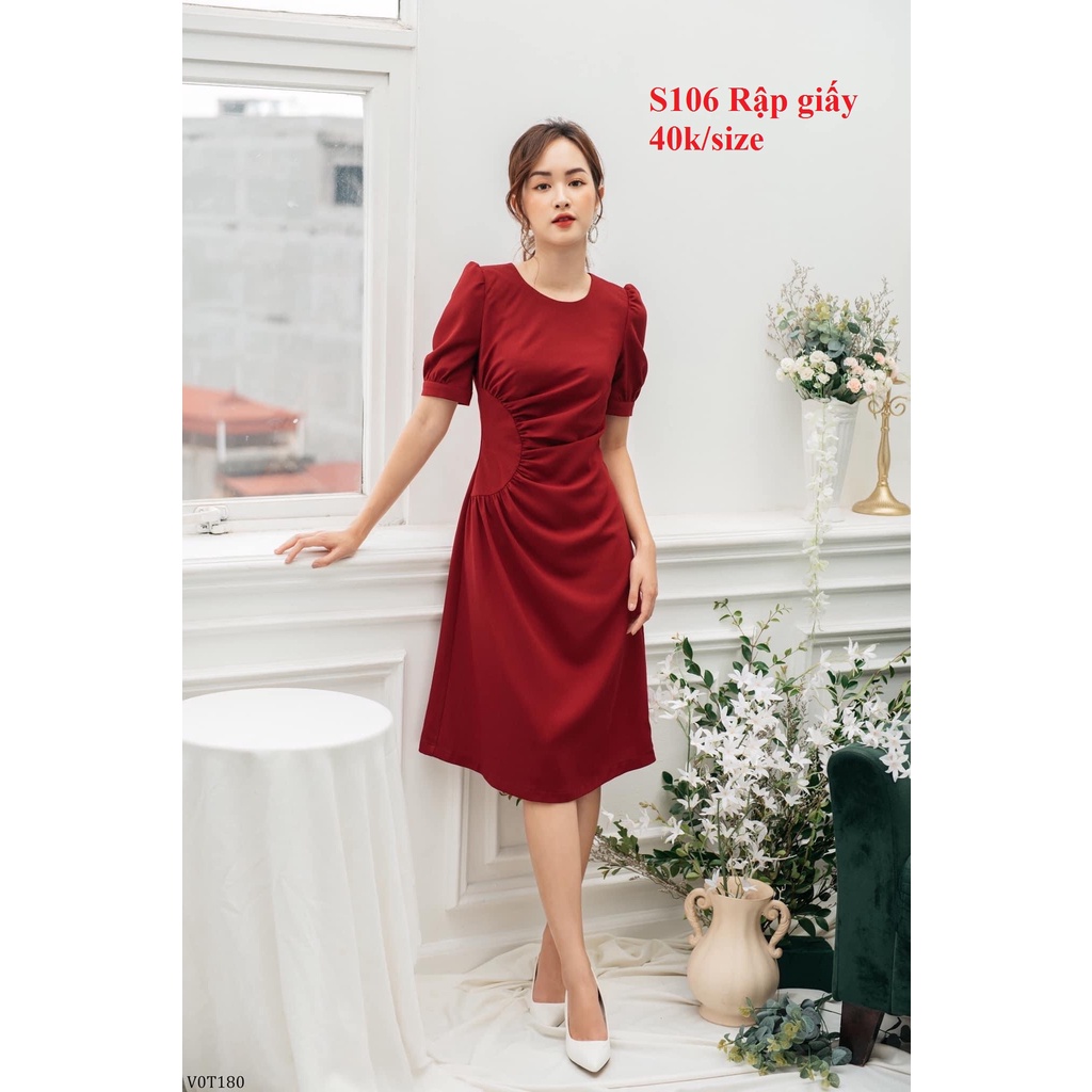 RẬP GIẤY MÃ S106 RẬP ĐẦM XẾP LY EO