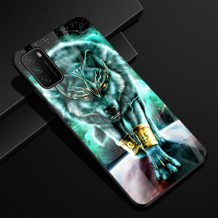 Ốp Lưng XIAOMI POCO M3 mặt kính cường lực cao cấp thiết kế Độc Quyền
