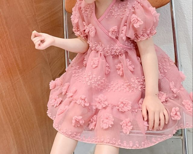 Váy hoa nổi cho bé gái MẪU HOT HÈ 2020