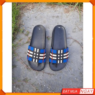 DÉP NAM QUAI NGANG DÉP BBR KẺ Ô VUÔNG TĂNG CHIỀU CAO 4CM