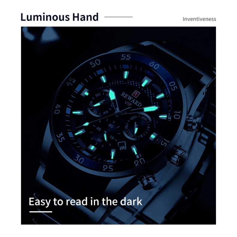 Đồng Hồ Thể Thao Chronograph Nam Chống Nước Cao Cấp