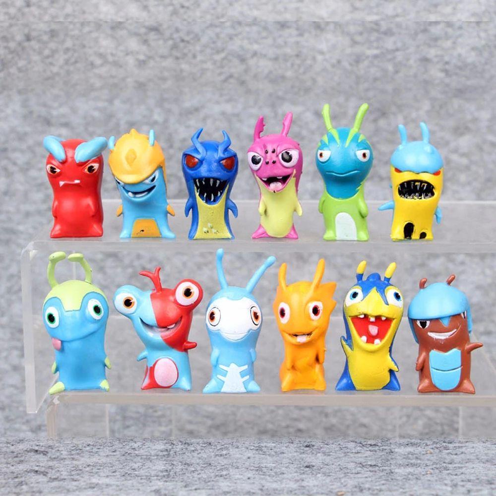 Mô Hình Nhân Vật Slugterra Hoạt Hình Mini Trang Trí Bàn Làm Việc