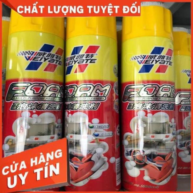 [XẢ KHO+FREE SHIP] Bình xịt làm sạch đồ da đa năng trên chất liệu da hiệu quả