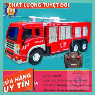 HCM- ♥️♥️XE CHỮA CHÁY VÒI PHUN NƯỚC 119 FIRE CONTROL - 958-19