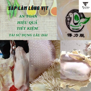 Sáp vịt, sáp vặt lông gà, lông vịt gia cầm an toàn, hiệu quả