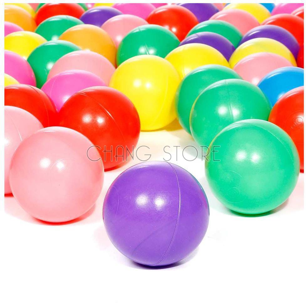 Bịch 100 quả bóng nhựa cho bé an toàn cho sức khỏe