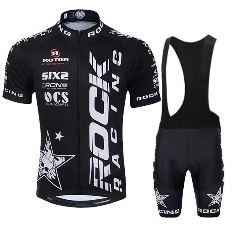 2021 New Tour De France Team Edition ROCK Summer Men's and Women's Road Bike Mountain Bike Cycling Jersey Breathable Bib Suit