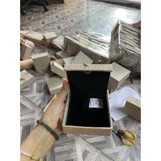 Hộp gấm  cao cấp đựng vòng