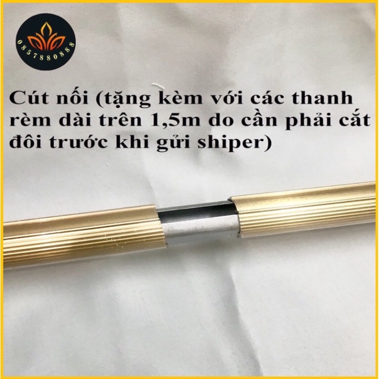 COMBO thanh treo rèm, ống treo rèm