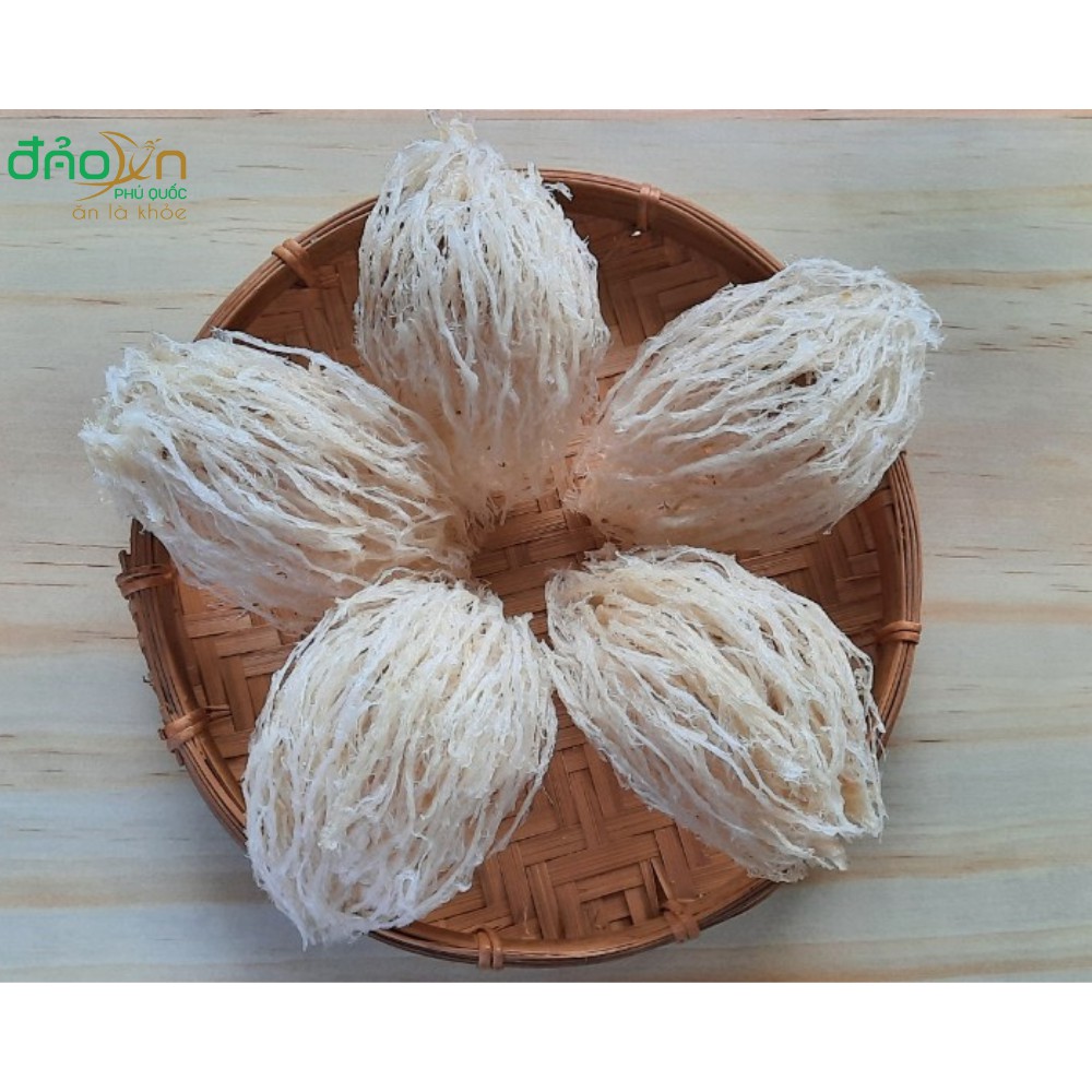 Tổ yến hồng tinh chế nguyên sơi 50gr - yến sào cao cấp nguyên chất - Yến sào Đảo Yến Phú Quốc