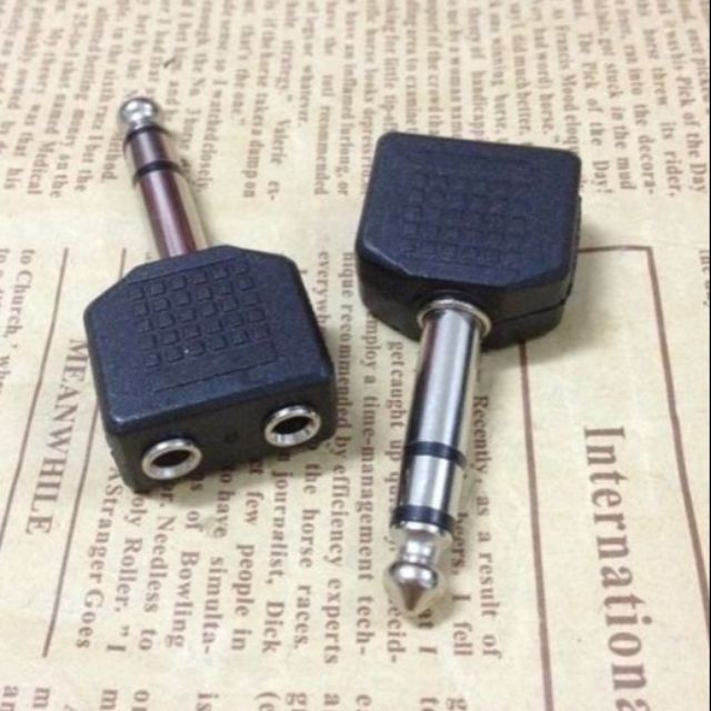 Jack chia Audio cổng 6.5 ra 3.5 và 3.5 ra 6.5