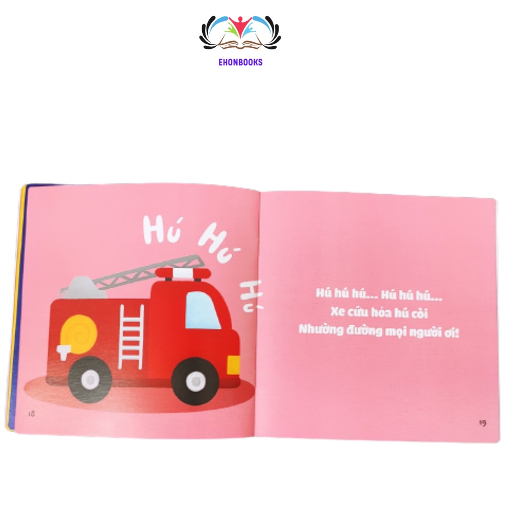 Sách ehon cho bé 0 3 tuổi – Âm thanh quanh bé “Leng Keng”
