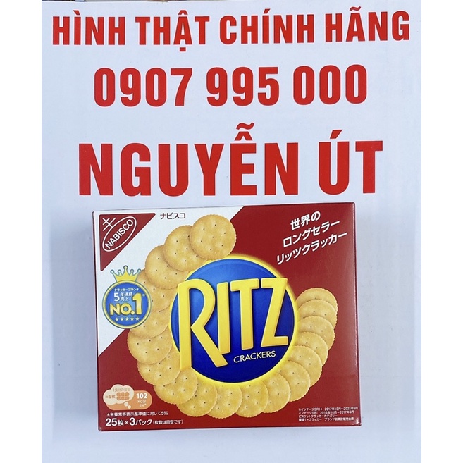 bánh quy ritz mặn hộp 247g